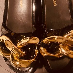 Black and Gold Women's Shoes